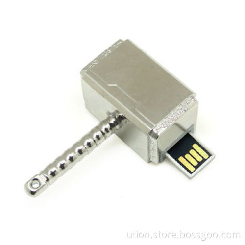Hammer shaped USB Flash Drive with 1 to 32GB Memory Capacity, Free Sample and PackagingNew